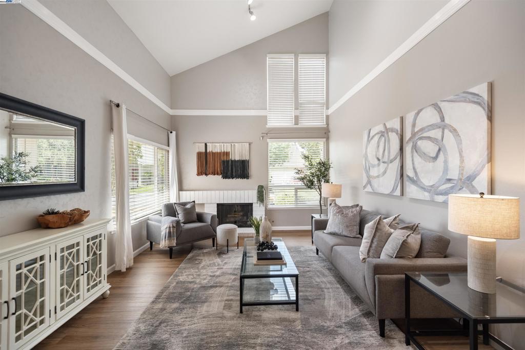 **FIRST AND LIKELY LAST OPEN HOUSE SUNDAY 7/27/2025 NOON- 2PM- COMPLIMENTARY ESPRESSO BAR AND ESPRESSO DRINKS** Welcome to 35344 Rutland Court—where warmth, elegance, and comfort meet in one of Newark’s most sought-after neighborhoods, just steps from Lakeshore Park/ Lake. Tucked away on a quiet cul-de-sac/ court in the desirable Newark Lakeshore Park Area, this nicely refreshed five-bedroom, three-bathroom home offers 1970 sq ft of beautifully updated space. Enjoy brand new luxury flooring, fresh interior paint, modern lighting and fixtures, and gleaming stainless steel appliances. The open-concept layout features a first-floor primary suite and two additional bedrooms—ideal for multigenerational living or remote work. Upstairs offers two more generously sized bedrooms and a full bathroom. Step outside to a private backyard perfect for entertaining or peaceful relaxation. Across the street, enjoy the scenic lake, tranquil walking paths, and friendly ducks. Commuters will love the easy access to Dumbarton Bridge, Highway 880, and major tech employers like Facebook, Google, and Apple. With Stanford and UC Berkeley nearby, this is a rare opportunity in a vibrant, centrally located community. This is more than a house—it’s a lifestyle and a special place to call home.