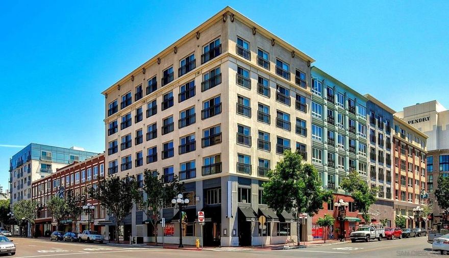 FHA Assumable Loan Opportunity in the Heart of Gaslamp Quarter  Bright, south-facing condo located at 450 J Street in San Diego’s iconic Gaslamp Quarter, offering rare same-level access to resort-style amenities including the pool, BBQ area, gym, and fitness center—no elevators required. This well-positioned residence combines convenience, comfort, and downtown energy in one of San Diego’s most walkable neighborhoods.  This home features secure underground parking within a gated community, making it ideal as a primary residence, second home, or low-maintenance lock-and-leave property. Natural light fills the living space throughout the day, enhancing the open, modern feel of urban living.  Step outside and you’re moments from Petco Park, the waterfront, Marina District, Seaport Village, and some of San Diego’s best dining, nightlife, coffee shops, and year-round events. Whether you’re catching a Padres game, enjoying rooftop lounges, or strolling the harbor, everything downtown San Diego has to offer is right outside your door.  A rare opportunity to own in Gaslamp with FHA assumable financing, resort-style amenities, and unbeatable walkability—perfect for buyers seeking value, lifestyle, and long-term flexibility in downtown San Diego.