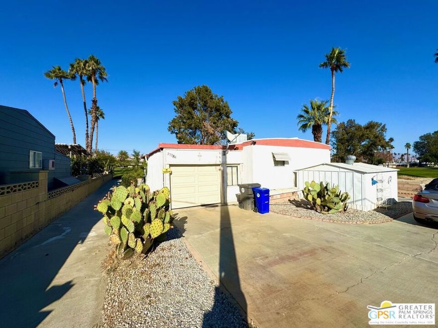 Selling the best incredible views of this complex of 55+ community. You will enjoy meeting others at the social events. This home has a long and enclosed garage with space for a golf cart and one vehicle. Plus lots more space for at least two more in your own and private driveway/parking spaces. The club house provides pool, jacuzzi, a restaurant, and a great social life at the end of the week. Run to the club house and meet others. Buyers will go through an application process with HOA/Main Office.