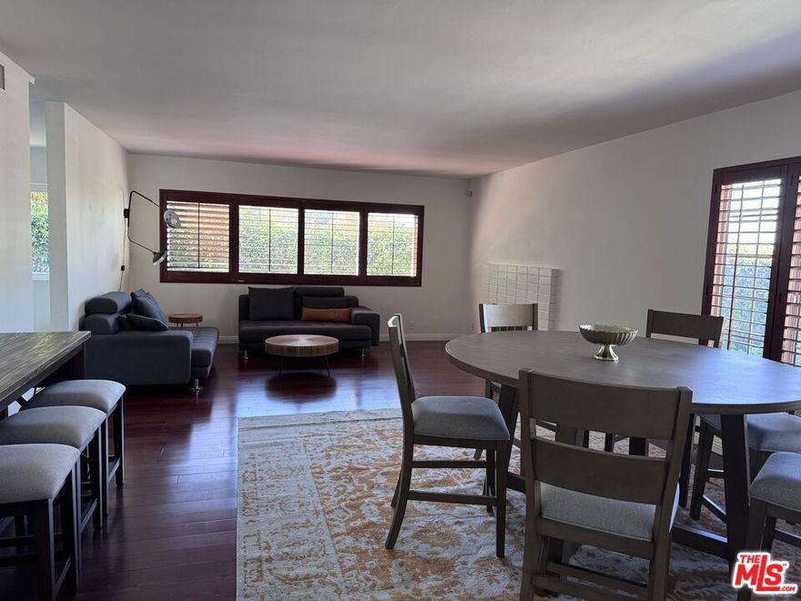 Furnished with contemporary furniture . Brand new bed's and mattresses . Lovely one story home on quiet cul-de-sack in Studio City Hills . Move-in ready . Perfect layout for a family or shared space . Featuring  3 spacious bedrooms and 2 bathrooms . Light filled living/dining room with fireplace . Separate laundry room . Large open kitchen with breakfast bar facing spacious family room . Private master suite with large closets . Central Air and Heat . Large backyard with private pool . Two car garage . Close to many shop's and restaurants along Ventura Blvd . Located in a Carpenter School district . Perfect location between West Hollywood and Studio City . Close proximity to major studios , Beverly Hills and the Valley .