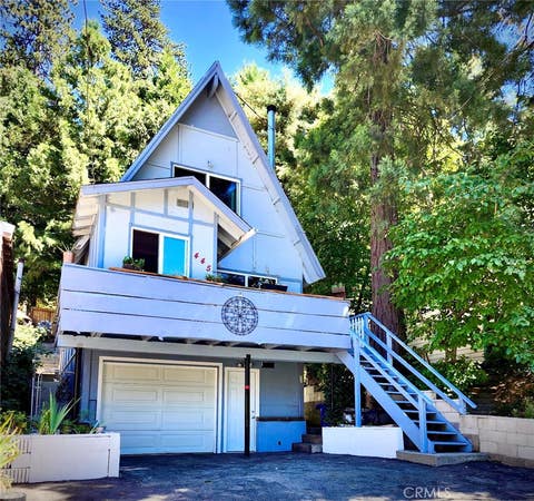 Photo of 445 Redwood Drive, Crestline, CA 92322 (MLS # DW26125315)
