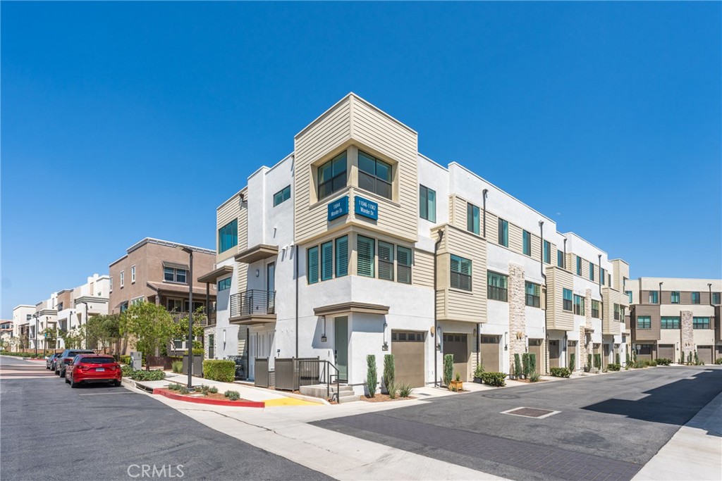 Welcome to modern living in the heart of Rancho Cucamonga. This 2022 built corner unit condo offers the perfect mix of comfort and convenience. With 2 spacious bedrooms, 2 full bathrooms, and just under 1,100 sq ft, the home features a bright open concept layout and stylish finishes throughout. Enjoy your own private balcony with added privacy from being a corner unit perfect for relaxing or enjoying the breeze. The low HOA keeps costs down while still offering great amenities and a well kept community. Located just minutes from Victoria Gardens, top rated schools, and major freeways, this home is ideal for commuters and anyone looking to enjoy everything Rancho Cucamonga has to offer. Don’t miss out on this move in ready, one of a kind condo.