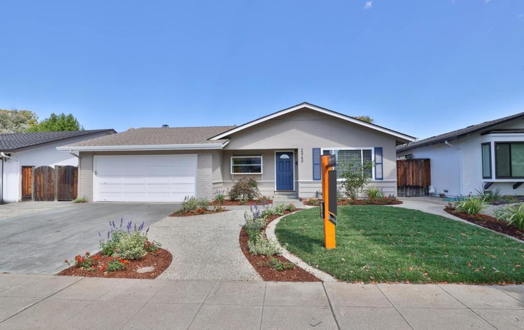 TURNKEY COMFORT WITH TIMELESS CHARM! Beautifully refreshed inside and out and set in a desirable Campbell neighborhood. This single story, 4 bedrooms and 2 bathrooms, 1,693 sq. ft. home rests on a generous 6,148 sq. ft. lot. The newly landscaped front yard makes a welcoming first impression, blending fresh greenery and thoughtful design. A formal entry opens to a bright and spacious living room, while the updated eat-in kitchen features abundant cabinetry, granite countertops, stainless steel appliances, and skylight. The separate step-down family room with fireplace flows into a versatile enclosed patio. The primary suite includes an updated bath with tiled step-in shower. Three additional bedrooms and hall bath updated with a tiled tub over shower enclosure, large quartz vanity top and tile flooring. The backyard is a private retreat with a soothing waterfall and pond, lawn, fruit trees, and storage shed...perfect for both entertaining and quiet relaxation. Additional bonus features include a brand-new roof, all new interior and exterior paint throughout, all new carpets, updated light fixtures, and much more. With great schools, shopping, and dining nearby, this is a wonderful opportunity to put down roots and start your next chapter.