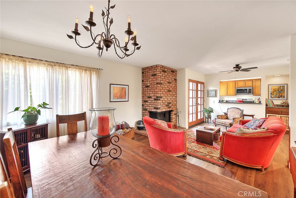 Turnkey Two-Bedroom Condo in Gated Upland Vistas Community
Welcome to 1531 Corte Caballo—a stunning two-story condo nestled in the heart of the gated Upland Vistas, a well-maintained community. This beautifully updated home is move-in ready and waiting for its next chapter with you!
Step inside to discover a bright and airy space featuring updated flooring throughout, thoughtfully remodeled bathrooms (a full guest bathroom upstairs, a ¾ primary bathroom, and a convenient half bath downstairs), recessed lighting, and central air and heat. The modern kitchen boasts U-shaped granite countertops, stainless steel appliances, a Bosch dishwasher, and a Frigidaire stove and microwave, making it perfect for cooking and entertaining.
Downstairs, the foyer greets you with soaring volume ceilings, large windows, and a staircase surrounded by light and air, creating an open feel as you move both up and down. The rectangular living room is a cozy retreat, complete with a gas brick fireplace, and flows seamlessly into the dining area, where French doors open onto the rear patio. Dine al fresco on one of your two private patios or take a short stroll to the community pool, tennis/pickleball courts!
Upstairs, the primary bedroom offers custom shelving in the walk-in closet, a ceiling fan for added comfort, and a special surprise: two additional spaces accessed through the primary closet. These bonus spaces provide additional living options, making this unit even more functional and unique.
Both bedrooms are thoughtfully updated, and all bathrooms have been remodeled to exude modern elegance.
Conveniently located near shopping, dining, and retail, this home offers the perfect blend of comfort, style, and accessibility. Located within 2 miles of The Claremont Colleges and Downtown Upland. The seller has updated this property, making it truly one of a kind.
Schedule your private tour today and experience all the charm and convenience this home has to offer! Recently in escrow - Buyer ultimately decided to pursue a different opportunity, so we're back and available.