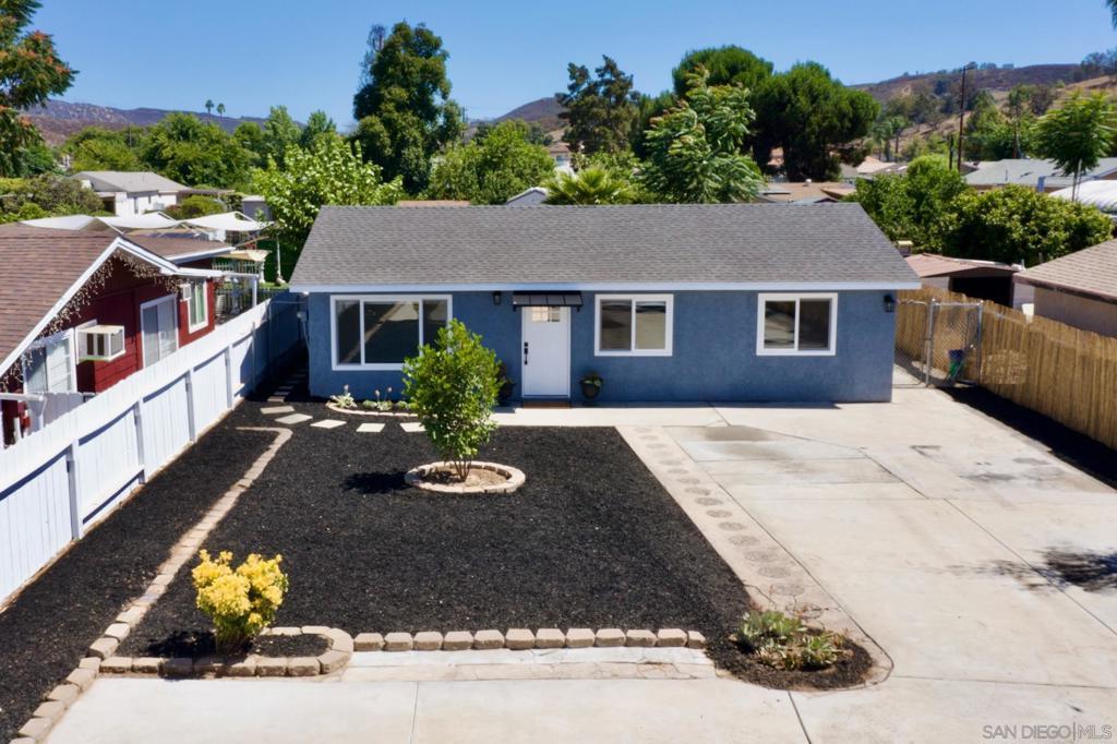 Charming Fully Renovated Home on a Spacious Lot in Lakeside! Welcome to 12525 Julian Avenue, a beautifully updated 3-bedroom, 1-bath home nestled on a generously sized, fully fenced and gated lot. This move-in ready gem has been thoughtfully renovated from top to bottom, offering both style and peace of mind. Enjoy the comfort and efficiency of a brand-new roof, HVAC system, and dual-pane windows. The home boasts fresh interior and exterior paint, new flooring, and modern doors throughout. The completely remodeled kitchen features sleek cabinetry, countertops, and new appliances—perfect for home chefs and entertaining alike. The updated bathroom showcases contemporary finishes and fixtures, making everyday living a pleasure. Plenty of outdoor space for RV parking, a garden, or future expansion. Just a short walk to the Lakeside Community Center on Lindo Lake, offering fitness classes, playgrounds, tennis, and community events. And Lindo Lake County Park, featuring multi-use trails, skatepark, playground, picnic areas, and scenic lakefront amenities. With easy access to restaurants, schools, shopping, and freeways—this turnkey property is perfect for those seeking lifestyle and convenience! Don’t miss this exceptional opportunity!