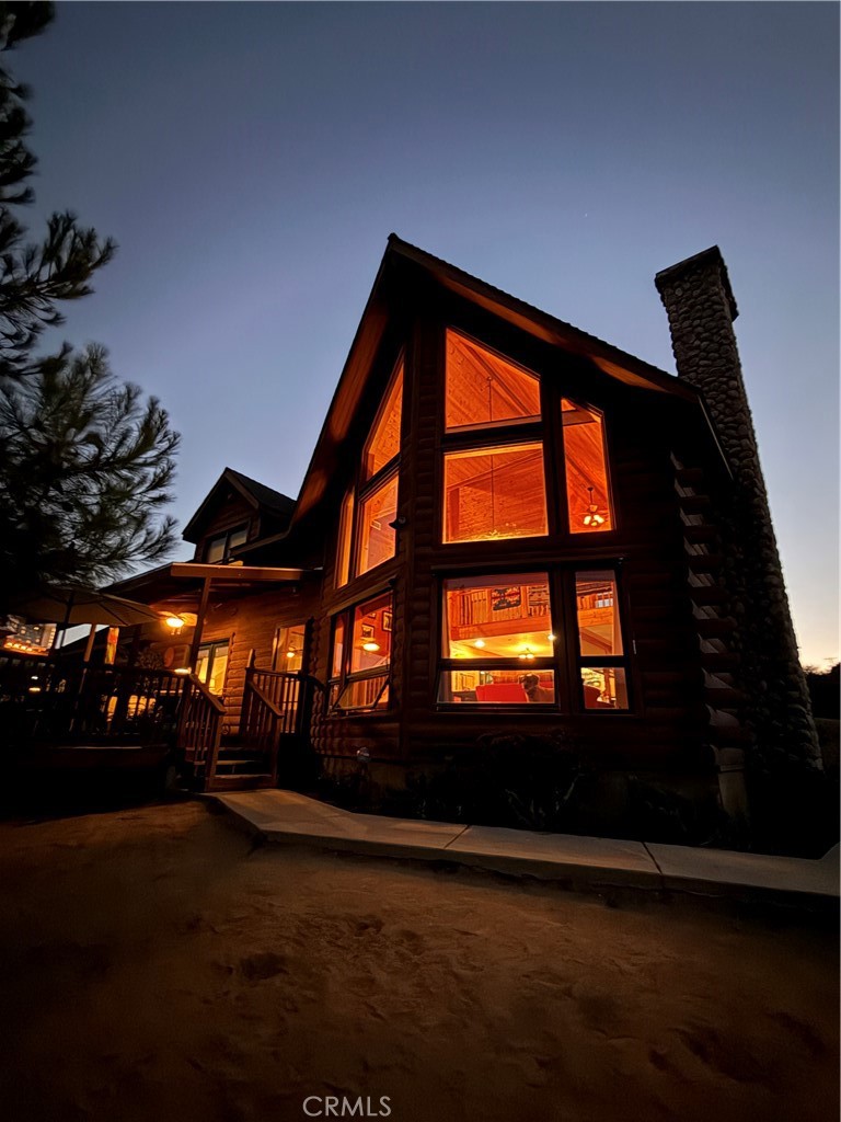 Cozy and comfortable...Don't wait for a weekend getaway. Enjoy the serenity & fresh air of a rustic log cabin retreat every day w/ views as far as the eye can see & enough space to spread out in nature. Constructed in 2005, this well-appointed log home offers 2000+ sq ft w/ a Master Suite on each level. The Living Room with its soaring 30 ft ceilings and the versatile & spacious loft area are the focal points of this home. The cozy living room fireplace is perfect for those cold winter evenings. See supp Neighborhoods: Valley Center Architectural Style: A-Frame/Dome/Log View: A-Frame/Dome/Log Equipment: Fire Sprinklers, Garage Door Opener, Range/Oven.