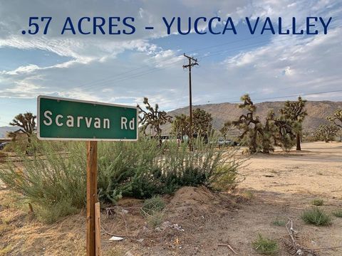 Photo of 0 Scarvan Road, Yucca Valley, CA 92284 (MLS # 219145585PS)