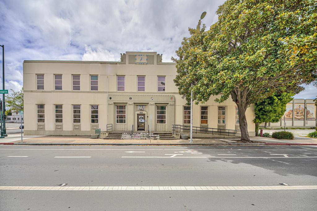 Rare opportunity to own a piece of Salinas history with the iconic Californian Newspaper building, a landmark brimming with potential. Spanning an impressive 37,213 sq. ft., this historic property features extensive storage space, roll-up doors, and a 24-space parking lot, making it adaptable for various uses. Ideally located at 123 W. Alisal Street in the heart of downtown Salinas, the building sits directly across from the County Courthouse, offering unparalleled visibility and accessibility. The City of Salinas has already reviewed and approved a Site Plan for the buildings transformation into a 47,700 sq. ft. mixed-use development, which would include 1,881 sq. ft. of commercial space and 40 residential units. Alternatively, it could remain a corporate office or serve other innovative purposes. With its rich history and prime location, this property is a blank canvas for visionaries looking to make their mark.