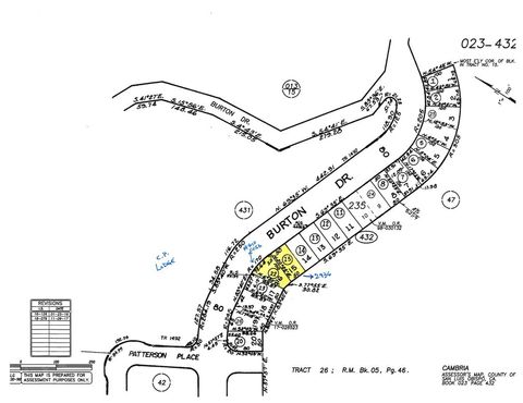 Tiny photo for 0 Burton Drive, Cambria, CA 93428 (MLS # SC26131638)