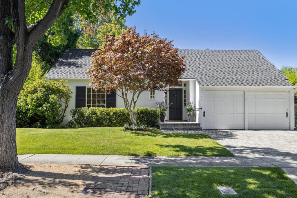 First time on the market in 61 years, this enchanting home on a larger 7,350 sf lot offers timeless character and a rare opportunity to own a piece of Palo Alto history. Tucked away on a picturesque tree-lined cul-de-sac, the property exudes sophisticated charm with classic Carmel-inspired architecture, abundant natural light, and thoughtful details throughout. Step inside to discover warm, inviting spaces where original craftsmanship meets cozy elegance. Several French doors open onto a welcoming back porch, creating seamless indoor-outdoor living perfect for relaxing or entertaining. With its unique design elements and vintage touches, every corner of this home tells a story. Beyond its undeniable charm, the location is truly special offering a serene neighborhood setting with the convenience of being close to parks, Cal Ave. shopping, dining and the farmers market plus outstanding Palo Alto schools - El Carmelo Elementary, JLS Middle and Palo Alto High. This home presents a one-of-a-kind opportunity to live in your dream retreat in one of Palo Alto's most sought-after neighborhoods.