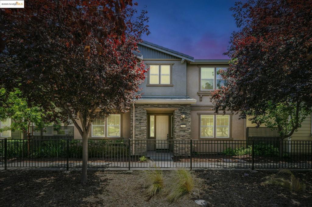 Experience modern living in this bright and impeccably maintained North facing home, centrally located in Dublin’s desirable Irongate community. Built in 2016, this 4-bedroom, 3-bathroom single-family home spans 2,114 sq ft and offers a perfect blend of style, space, and efficiency. The flexible floor plan includes a highly sought-after first-floor bedroom and full bathroom ideal for guests or a private office. The open-concept great room flows into a chef’s kitchen featuring a large center island, GE Profile stainless steel appliances, upgraded cabinetry, solid countertops, and elegant recessed LED lighting. Upstairs, the spacious primary suite includes a private retreat area, luxurious en-suite bath with a sunken tub, separate shower, and dual walk-in closets. Two additional bedrooms, hall bath, and a convenient laundry room complete the upper level. This energy-efficient home includes solar panels, a central air system, and a 2-car garage. Additional upgrades include recent paint, plush carpeting, and smart-home features throughout. Ideally positioned just steps from Fallon Sports Park and top-rated Kolb Elementary, and Emerald Highschool. Minutes from BART, I-580 & I-680, SF Premium Outlets and more. Don’t miss this rare opportunity luxury, location, and lifestyle await!