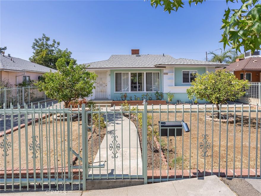 Nestled in a peaceful, private setting, this charming mini gated estate offers an incredible opportunity to enjoy both comfort and convenience. Situated on a 6,987 square foot lot, the property features a spacious 1,146 square foot home that has been thoughtfully designed to meet modern needs while preserving its classic appeal. With three generously sized bedrooms and a partially remodeled bathroom, this home provides ample space for both relaxation and functionality. As you enter through the formal entryway, you're greeted by a cozy living room complete with a fireplace, perfect for cozy evenings. Adjacent to the living room, the formal dining room offers an ideal space for entertaining or enjoying family meals. The kitchen, with its accompanying dining area, is both practical and inviting, offering plenty of room for meal preparation and casual dining. Additional highlights of the home include a two-year-old roof, new central heating and air system, and a dedicated laundry room for added convenience. Outside, the property features a private patio area, perfect for outdoor relaxation or hosting gatherings. For added storage or vehicle parking, the two-car detached garage provides plenty of space. This mini gated estate is a true gem, offering both privacy and accessibility in a serene setting.