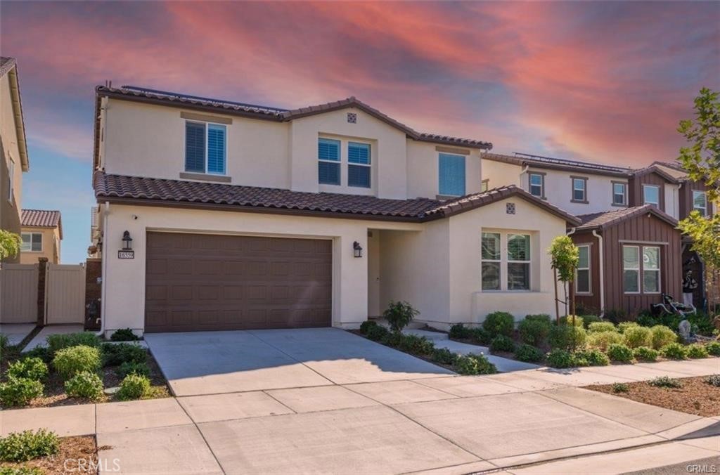 Rare to find 2022 Built Spacious Lot Single family house in Chino Preserve Community! Popular Greenway Plan 3 built by Century Community! Highly upgraded Interior! Next Gen Suite included and located on the first floor! The Beautiful house features 5 bedrooms, 4.5 bathroom Plus a 2nd floor LOFT and a main floor Office. Multi gen suite located on the main floor. Wood Shutters throughout the house. Spacious Living room, Kitchen and dining room. 3 CAR GARAGE with WATER SOFTNER SYSTEM. EV Charger installed. Second foor comes with a huge loft, Master bedroom ensuite, 3 additional great size bedrooms plus a gym area. Chino Hills High School district. Within walking distance to Newly opened Chino Preserve Town center!!
