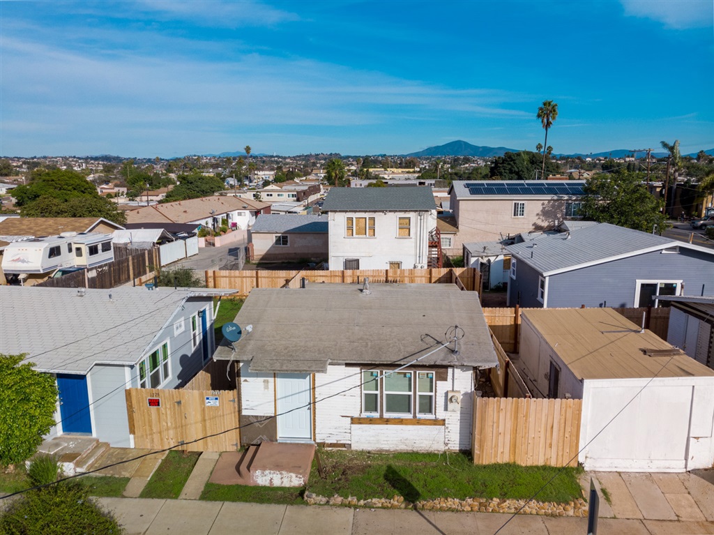 CAN BE PURCHASED AS A PORTFOLIO UP TO 7 OTHER RESIDENTIAL/MULTIFAMILY ASSETS (5 other contiguous APNS, 3 other SFR + 4plex). Contact listing agent for details. A great value add opportunity and priced to sell quickly! This property consists of 1-1bd/1bth detached home. A great value add opportunity and priced to sell quickly! This property consists of 1-1bd/1bth detached home. This home is demoed. Neighborhoods: National City Other Fees: 0 Sewer: Sewer Available Topography: LL
