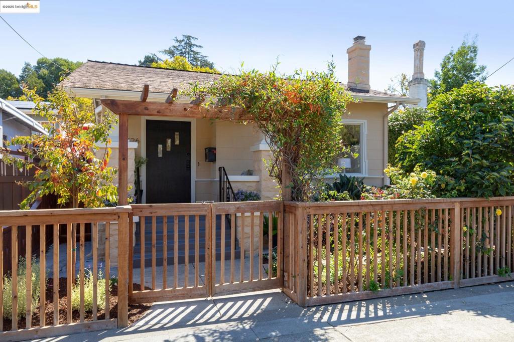This beautiful Craftsman home sits in a central Rockridge sweet spot, filled with neighborhood charm and all the conveniences one needs. With a fantastic level floor plan, gorgeous hardwood floors flow naturally from room to room. Well-appointed windows fill the space with an abundance of light and the classic built-ins and a fireplace add that authentic Craftsman character you just can't replicate. The backyard is inviting and spacious with its brick patio great for a morning coffee or entertaining in the evening, and level lawn for warm weather play. Your kitchen adventures start right outside your door with a mature lemon tree and starter veggie garden ready to inspire your next culinary creation. Great shopping, restaurants and amenities are just moments away - Award winning Market Hall, Belotti, the weekly farmer's market, Wood Tavern and the Rockridge Library just to list a few of many! Quick access to the freeway and BART add even more urban connection and commute options to the cultural richness of the East Bay and SF. Picture your life unfolding in a warm and welcoming home within a vibrant community, 5626 Broadway is the place!