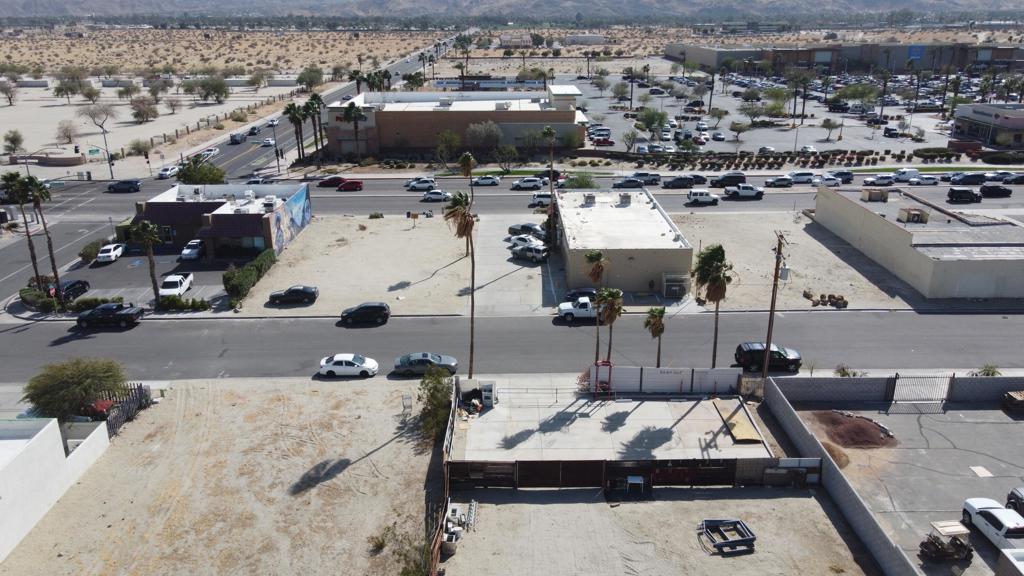 Prime Development Opportunity - Two Connected Commercial Lots in Cathedral CityAn exceptional opportunity for developers or investors to build on two contiguous lots located in one of the most sought-after commercial/industrial zones in Cathedral City--just minutes from Palm Springs.Zoning & Potential Uses:Ideal for a wide range of uses including cannabis operations, auto repair, office space, retail, industrial, or custom development of your choice.(Please verify all land use possibilities with the local city planning department.)Property Highlights:Partially fenced and ready for developmentHigh-visibility location with frontage exposureDirectly across from Walmart and other major retailersEasy access to Ramon Rd., Palm Springs International Airport, and I-10 freewayDon't miss this rare chance to secure land in a high-traffic, growth-oriented area. Perfect for visionary developers looking to capitalize on Cathedral City's expanding commercial corridor.