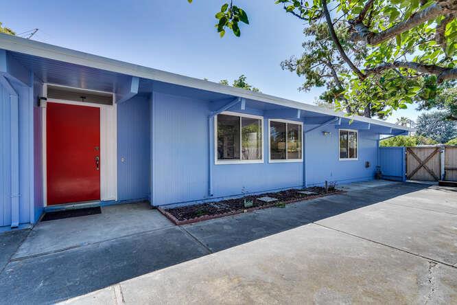 Price reduced, don't miss this great opportunity to own a Palo Alto Home. This stunning most sought-after neighborhoods.home, features, 4-bedroom, 3 bathroom Eichler with 1,717 square feet living space, and offers a blend of comfort & style. The home boasts multi-zone heating & cooling mini-splits in each room with individual controls newly installed. The primary suite includes a walk-in closet & an updated private bathroom. All bathrooms newly Updated. Hall Bathroom provides a shower over the tub. The kitchen, complete with a refrigerator, fresh interior and exterior paint, The 2nd primary suite includes a private shower has been tastefully remodeled. New floors throughout the house. The private fenced courtyard adds an extra layer of outdoor enjoyment. This house provide year around fruits ( tangerine, lemon, apple, pear, orange, persimmom, dates, black plum, yellow plum, cherry, banana and peache trees.This highly sought after home close to downtown, Stanford University, Swim & Tennis Club, near top Palo Alto schools; Fairmeadow, JLS, Gunn HS. Close to shopping, coffee, dining, parks, and YMCA. Silicon Valley companies Apple, Meta, Tesla, and more. Walking distance to Mitchell Park and Costco, Google and Walmaart are biking distances.,