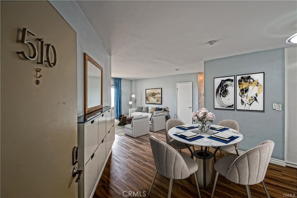 Begin each day with breathtaking panoramic views of the city, mountains, and stunning sunrises. This spacious 3-bedroom, 3-bathroom top-floor condo features an open floor plan filled with natural light. The recently updated kitchen showcases sleek quartz countertops, stylish backsplash tiles, and ample cabinets for plenty of counter space and storage. Modern stainless-steel appliances complete the kitchen. Enjoy the private balcony with its stunning views, perfect for watching the fireworks. Two bedrooms are en-suite, providing additional privacy and convenience. Other features include in-unit laundry with a newer washer and dryer, two designated parking spots, and a large storage room. The building amenities include a community pool, sauna, rec room, and fitness center for residents. Situated in the Redondo A+ rated school district, this condo offers the perfect blend of comfort and convenience. Located just a mile from the beach and next to Wilderness Park, it is also a short bike ride to downtown Riviera Village with its great shops, restaurants, and bars. This home is an ideal retreat. Some photos are virtually staged.