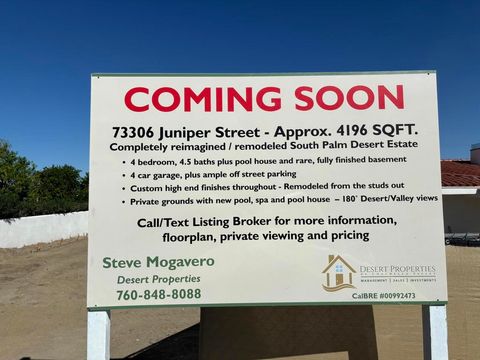 73306 Juniper Street Palm Desert CA 92260