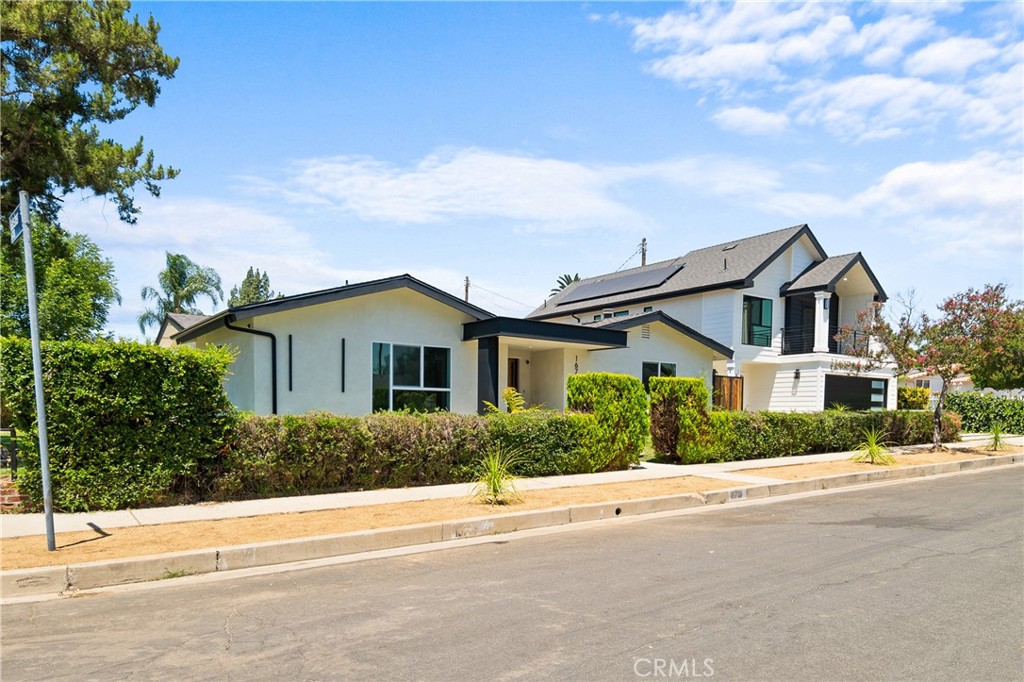 Welcome, Completely remodeled, Granada Hills home boasting top notch luxurious throughout. Bright and open floor plan, featuring a NEWLY built NEXTGEN (ADU) showcasing modern living at its finest. This property features fully paid-off solar panels to save a 30 percent of energy, 2 car garage ,EV-Charging, main house has access ready to convert it into an RV, The combined total of the main house and ADU space is 3,050 sq ft.- (Combined) All are situated in a very exclusive area of Granada Hills, the kitchen has top-of-the-line stainless steel appliances, a professional-grade refrigerator, a range, an island, and plenty of cabinet space and pantry. The kitchen opens to the family room, fireplace recessed ultra-thin electric wall-Mounted heater furnace with multicolor flame, Main House has 2 Master bedrooms, principal master has walk-in closet and spacious bathroom full of elegance ensuring comfort and convenience for everyone. Adjacent is a newer 1,250-square-foot ADU with its own Address {11431 N de Celis PL } CUL-DE-SAC. charming 2 cars garage with 388 square feet. offering an ideal setting for outdoor enjoyment. Inside the ADU, you’ll find layout featuring a living area, a kitchen with stainless steel appliances, the entire flooring water resistant high and laminated wide planks throughout. Practical amenities such as washer and dryer hookups are included, . The home features ADU 3 Bedroom -two-half-bathrooms, two-car garage, with an electric vehicle charger. Rainwater Harvesting Tank -600 gallons (3) of water and use it for watering grass or other uses, as well as solar panels that are already paid for save you 30 percent on energy Every corner of this captivating residence is designed to evoke a sense of luxury and charm. This home has NO HOA and No Mello-Roos and is located with easy access to Freeway 118 and close to shopping ready to fall in love with the irresistible beauty that awaits you here!.. The ADU is 2 floors completely NEW ..the main house is completely remodeled including New electric and plumbing