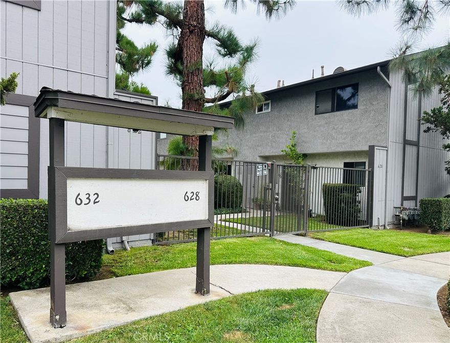 Welcome to this charming two-story condo located in the heart of Brea, offering 2 bedrooms, 1.5 bathrooms, and 1,104 sq ft of comfortable living space. Inside, you'll find wood flooring and recessed lighting throughout. The spacious kitchen boasts granite countertops, rich espresso cabinetry, and stainless steel appliances. Upstairs, two generously sized bedrooms feature walk-in closets, while the full bathroom features a white vanity and elegant white and gray veined tile surrounding the bathtub.

Additional highlights include central A/C and heat, full-size in-unit laundry, and a private backyard patio for outdoor enjoyment. No one above or below. Gated parking with 2 assigned spaces: 1 carport and 1 open space. Walking distance to Brea Mall, Brea Library, Target, Sprouts Supermarket, Downtown Brea, Brea Community Center, and Brea Post Office.  Easy access to FWY. Award winning BOUSD school district.

Don’t miss this move-in-ready home in a highly desirable Brea location! A must-see — this one won’t last long.