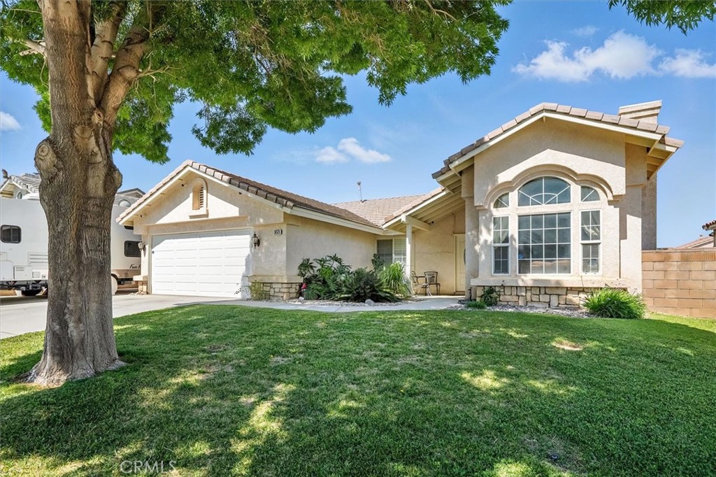 “Single-Level Home—Open Floorplan, Cozy Fireplace & Entertainer’s Backyard."
Welome to this beautiful 4 bedroom, 2 bath home. This single level home offers an inviting open floor plan designed for both everyday living and entertaining. Enjoy a separate living room with a cozy fireplace and large windows that flood the space with natural light. The spacious family room flows seamlessly into the kitchen and dining area. The kitchen has ample counter space and a sit-down island bar area, perfect for casual dining and social gatherings. The Premier Suite is a true sanctuary, boasting a luxurious walk-in closet, dual sinks and a soaking bathtub. Guest bathroom has double sinks and a separate bath/shower area. Energy efficient dual-pane windows throughout. Step outside to your private backyard retreat, an entertainer’s or gardeners dream featuring a large covered patio. Plus, RV access and a spacious driveway add practicality for you and your guests. This meticulously maintained home is ready to welcome you. Situated with commuters in mind, this home offers easy access to major freeways and highways. Enjoy the convenience of nearby shopping centers, all just minutes away. This meticulously cared-for home is ready to welcome you. Schedule your private tour today and take the first step toward making this dream home your own!