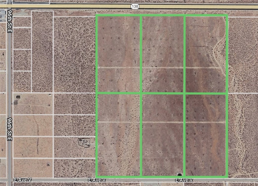 Rare opportunity to acquire a combined 75.48 acres of farmland across four contiguous parcels in Littlerock, CA, offering a versatile blend of rural commercial and heavy agricultural zoning. Two parcels (APNs 3046-025-043 and 3046-025-042), totaling approximately 36.29 acres, are zoned C-RU (Rural Commercial) with use code 410V, suitable for commercial agricultural operations, nurseries, or other rural enterprises. The remaining two parcels (APNs 3046-025-021 and 3046-025-020) comprise approximately 39.19 acres and are zoned A-2-1 (Heavy Agricultural), also designated under use code 410V for irrigated farming. All four parcels are flat, usable, and have been cultivated in the past, with direct frontage on Pearblossom Highway providing excellent visibility and access to the Antelope Valley and greater Los Angeles County. With flexible zoning, strong access, and a history of productive use, this assemblage presents a compelling investment or owner-user opportunity in a growing area. Buyer to verify all zoning, use codes, utilities, and development potential with the appropriate agencies.