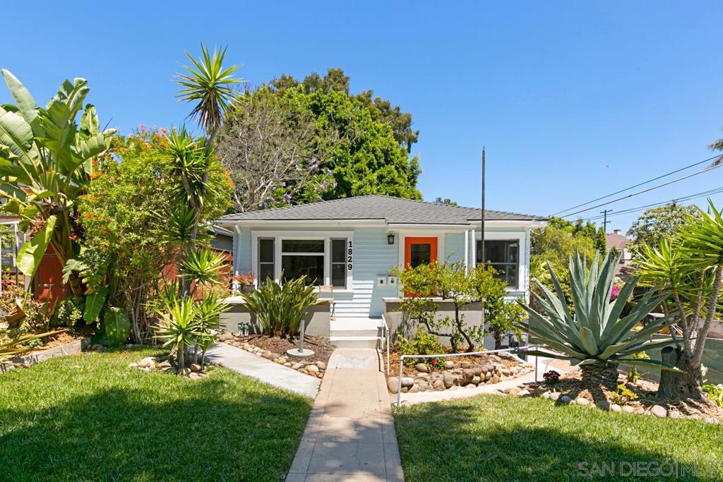 Welcome to 1827-1829 Granada Avenue, a wonderful Duplex in one of the most sought out neighborhoods of South Park, just one block from Balboa Park, and Grape Street Dog Park. There is Golfing nearby, the Naval Medical Center, a short ride to Downtown San Diego, and just about10 minutes to everything fun. The two bedroom, one bathroom unit is on the first floor and has a great layout. All of the rooms are surrounded by lots of windows, allowing for nice natural lighting. The studio apartment (see supl) is on the lower level and makes a great traditional or vacation rental. Top unit is approx. 900 square feet Lower unit is approx 400 square feet Exterior: Wood/Stucco Other Fees: 0 Sewer: Sewer Connected Unit # for Unit 1: 1829 Number of Furnished Units: 0 Topography: GSL