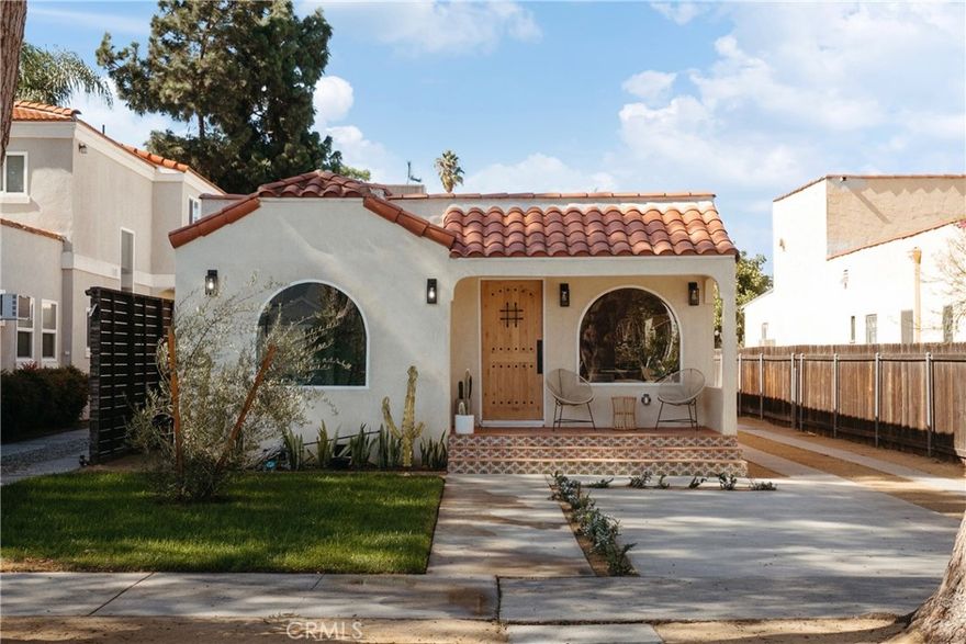 Welcome to 2923 Acresite, where Spanish architecture meets modern California living in the heart of Atwater Village.

The main house offers three bedrooms, two bathrooms, and a dedicated office, thoughtfully designed to balance comfort, style, and flow. Skylights and high ceilings fill the interior with natural light, while the open-concept kitchen—with its long center island and custom white oak cabinetry—serves as the inviting heart of the home. A terracotta clay office provides the perfect retreat for creativity or focus.

Through elegant French doors, the living space extends to a wood deck and spacious backyard—an entertainer’s dream for weekend gatherings, open-air dining, or unwinding under the stars.

The garage has been transformed into a charming studio ADU with its own kitchenette and bathroom, ideal for hosting guests, creating a private workspace, or generating rental income.

Nestled on a generous lot just steps from the LA River bike path and beloved local spots like Dune, Proof Bakery, and Hail Mary Pizza, this home captures the essence of Atwater Village living—vibrant, authentic, and connected.

Blending the romance of classic Spanish design with today’s modern comforts, 2923 Acresite invites you to live beautifully in one of Los Angeles’ most inspiring neighborhoods.