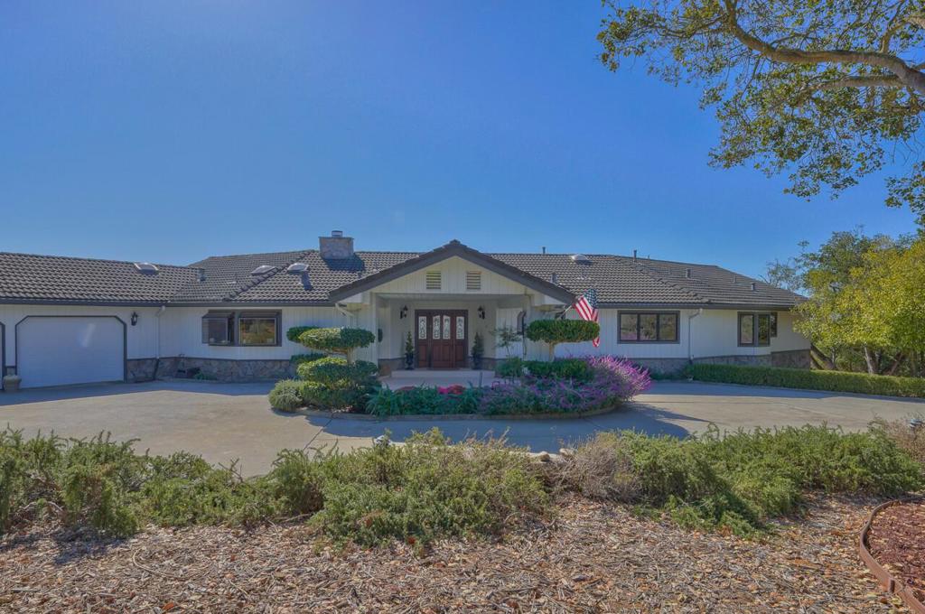 Stunning Sophisticated Home with Spectacular Views! Located in the desirable Berta Meadows gated community this gorgeous, secluded property offers a haven from a chaotic world. From the moment you approach the driveway & pull up under the porte-cochere you are entering your own private retreat. As you step through the front door the incredible views will take your breath away, each & every time! There is something truly magical about this property. Every room has a view & as the light changes, throughout each day & across the seasons, you will discover glorious new moods & vistas inside & out. Features include a spacious kitchen with island, cozy dining nook with bay window seating, formal dining room with wrap around windows, living room with dramatic vaulted ceilings, sunken fireplace pit with upholstered seating & wet bar, spa-like owner's suite bathroom with air-jet tub & Toto WC. Anderson doors & windows throughout, dual heating & hot water zones, natural gas, 3 car garage & more.