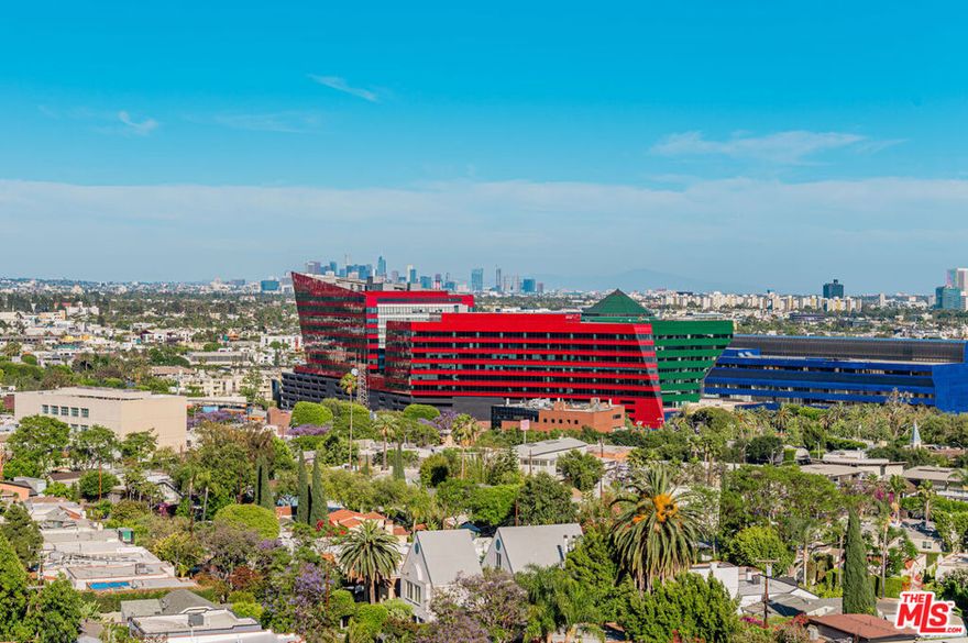 Jetliner views of Downtown and Hollywood Hills from this stunning corner unit in full-service building. Amazing newly renovated one bedroom with large den, en suite with steam shower, powder room. Fully furnished with TV in office/den, white stone countertops, light hardwood and stone floors, Fleetwood doors, large open Chef's kitchen, washer/dryer, nest, google home, and more. Cable and internet included. Located in the uber-chic Plaza Towers / 838 North Doheny condominiums has completed a two-year, twelve-million-dollar renovation. The building includes 24-hour concierge, valet parking, a ground-level pool, a rooftop pool with spectacular 360 city views, fire-pits, sundecks, gym, advanced building systems & security technology. Smoking not permitted in unit or building. All furnishings and accessories in photos included. Select pieces recently updated for a fresh, modern look. Features new washer/dryer and glass balcony railings.