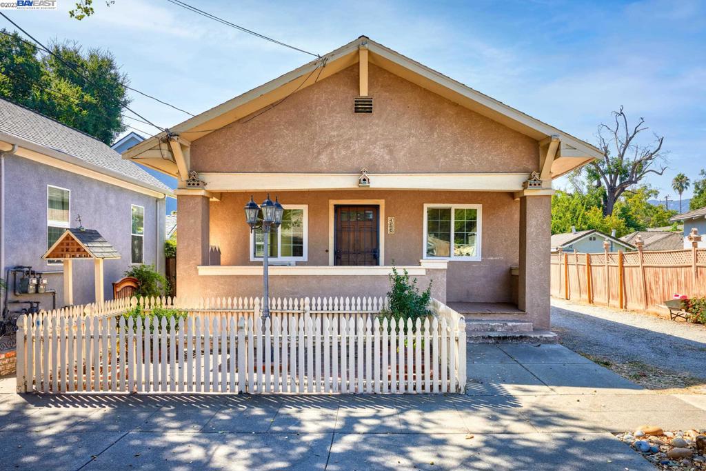 Come and see this triplex located downtown Pleasanton and near the fairgrounds. The front unit offer 2 bedrooms/ 1 bath with a spacious living room and washer and dryer hook up. The 2nd unit has 1 bedroom/ 1 bath. The back detached unit has 2 bedrooms/ 1 bath, skylight with wash and dryer in the bathroom. The triplex offers a 2-car garage and covered parking along with 2 additional parking spaces and street parking. Don't miss the opportunity to own triplex in downtown Pleasanton.