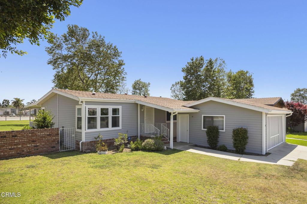 Could easily be a 3 bedroom home! Beautifully updated single level home featuring 2-bedroom plus a den/family /dining home in desirable Meadowlake Park, a family community. Enjoy serene lake views from your back porch and the convenience of a prime location near the clubhouse, pool and tennis courts. Loads of upgrades including new paint, HVAC system, dual-pane windows, RoofMax-treated roof, and remodeled kitchen and bathrooms. The open floor plan with skylights creates a bright, airy feel, while the indoor laundry room adds functionality. Grassy front yard, extra outdoor space by the pond, and a 2-car garage make this home a standout! Park amenities including a spacious recreation facility, pool and spa, billiard room, library, tennis courts, and more--perfect for an active and social lifestyle.