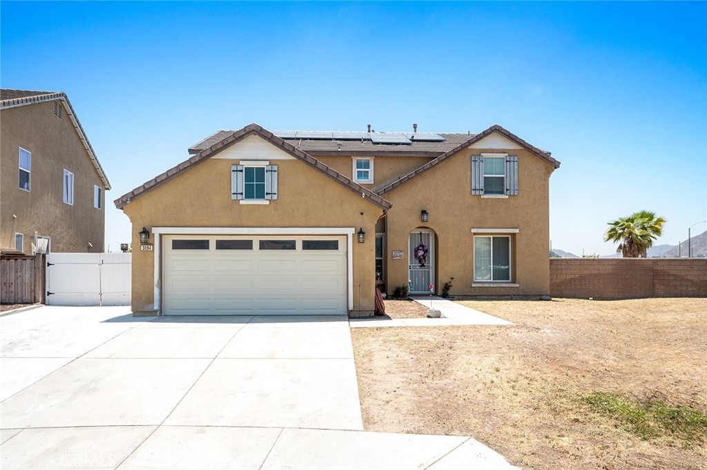 Welcome to this spacious and versatile 4-bedroom, 4-bathroom home offering 2,867 sq ft of well-designed living space. One bedroom and a full bathroom are located on the main floor—perfect for guests or multigenerational living. The large kitchen features a cozy breakfast nook, a butler’s pantry, and opens to a welcoming family room, ideal for gatherings and everyday comfort.
Upstairs, you’ll find a generous loft area and a dedicated office space, providing flexibility for work or play. The oversized primary suite boasts double walk-in closets and a luxurious en-suite bathroom with a soaking tub, stand-up shower, and double vanity. One of the secondary bedrooms also includes its own private en-suite bathroom, offering added privacy.
Additional features include a bonus room leading into the garage—perfect for a gym, hobby room, or extra storage. The expansive backyard offers plenty of space for entertaining, along with huge RV parking. Solar panels provide energy efficiency and long-term savings.
This beautifully laid-out home has everything you need—space, function, and comfort. A must-see!