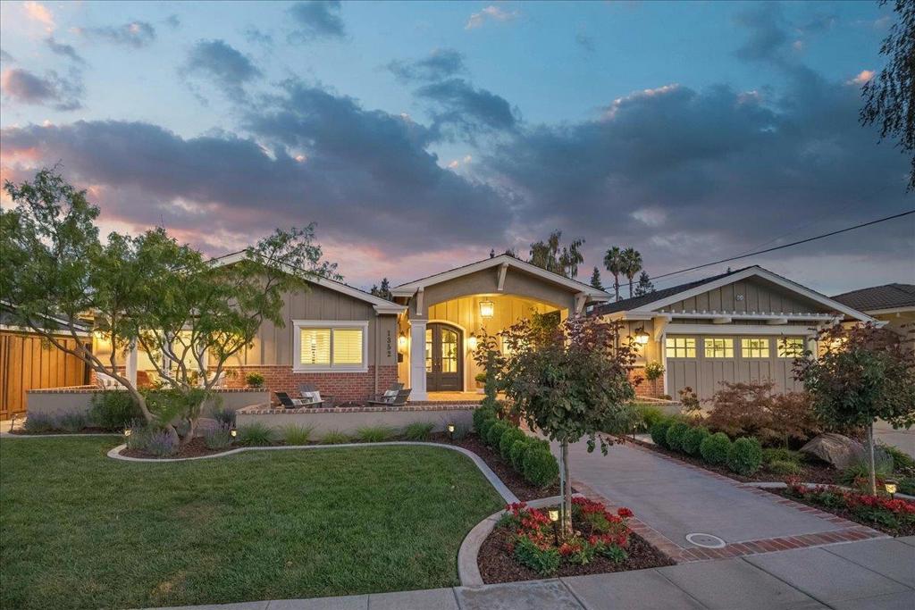 Pristine Willow Glen Luxury,Extensively Remodeled in 2016 by Irwin Wagner Construction Inc. & Designed by Arch Studios Inc. Robin McCarthy, 4 Bedrooms Including a Second Master Bedroom Suite, 3.5 Bathrooms, 190 sq.ft. Enclosed Front Porch with Brick Masonry Design, Over-Sized 535 sq.ft. Garage, Breathtaking Backyard Perfect for Entertaining with Sparkling Pool & Spa, Outdoor Kitchen w/Fire Magic BBQ Grill, Bar Area, Two Outdoor TV's & Sound System and Award Winning Booksin Elementary!Formal Entry w/8"Wide Hickory Plank Hand Scraped Floors,Box Beam Ceiling,Skylights&Sconces,Recessed Lights,Built-In Speakers & Crown Molding.Formal Living Room w/Hardwood Floors, Fireplace w/Gray Fireclay Subway Design,Custom Mantel&Trim,Pottery Barn Sconces&Picture Window Allowing Plenty of Natural Light.Formal Dining Room w/Pottery Barn Chandelier,Custom Built-In Cabinetry,Black Granite Countertop.Theater Room&Great Room w/Custom Built-Ins,Office w/French Doors to Porch,Laundry Room&Finished Garage.