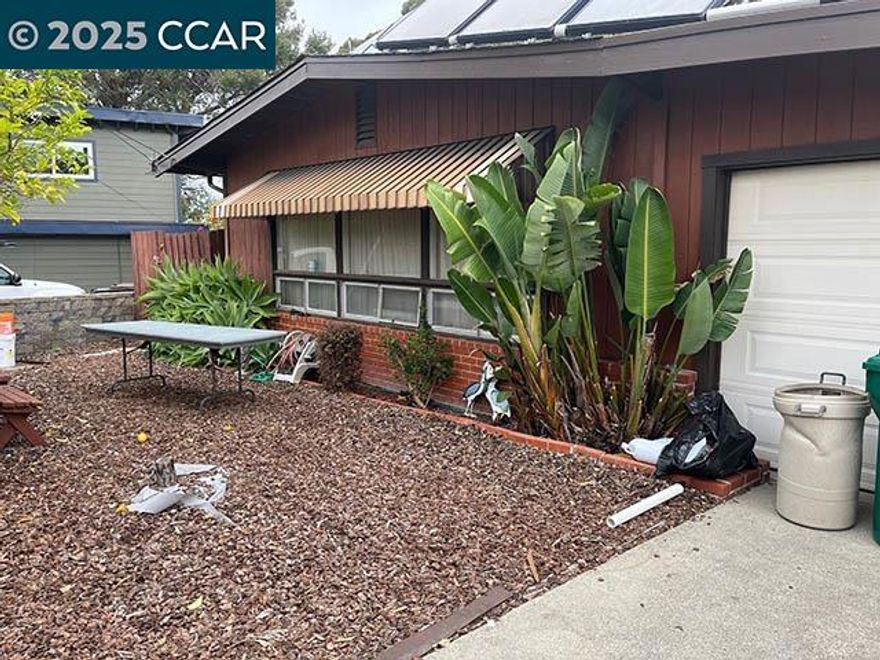 Tucked away in the heart of Old Town Pinole! This charming home sits at the end of a quiet cul-de-sac and offers incredible potential. With a little TLC and your personal touch, it can truly shine! Enjoy entertaining in the spacious backyard — perfect for barbecues and summer days spent by the in-ground pool. The lush landscaping is filled with fruit trees, birds of paradise, hibiscus, honeysuckle, palm trees, and more, creating your own private oasis. A great opportunity in a highly desirable location — priced to sell!