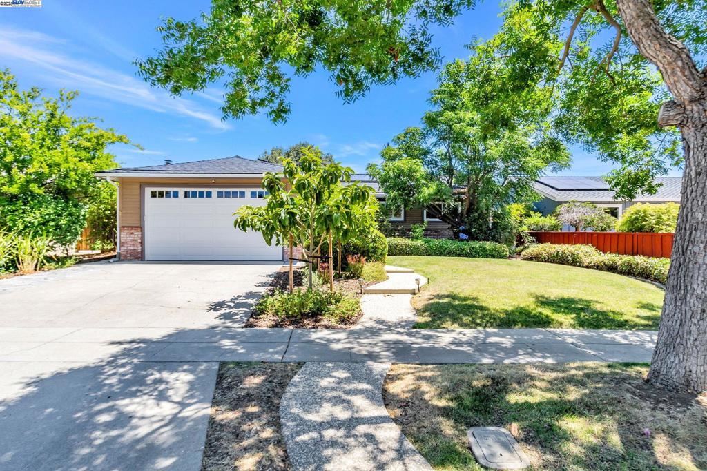 Lovely one story single family home on a quiet tree-line street in the heart of Almaden Vally ready to move in! Open floor plan, bright and airy. Well-maintained with many updates. Solar power paid in full. Newer 50 years extended warranty roof. Remodeled gourmet kitchen with gas stove. Hardwood floors. Master bedroom with walk-in closet. Tankless water-heater. Newer A/C & Furnace. Newer refrigerator, washer and dryer stay as-is. Professionally landscaped front and backyard with beautiful garden and many fruit trees. Top-notch Leland High School. Easy commute to freeway. Park nearby. Costco, Whole Foods, Ranch 99 etc. stores within mins. OH Sat 7/26 & Sun 7/27 1:30-4:30pm. Come to see!
