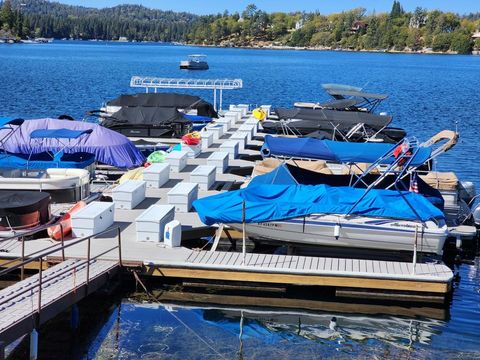 Dock Dam 3 Slip 17 Lake Arrowhead CA 92352