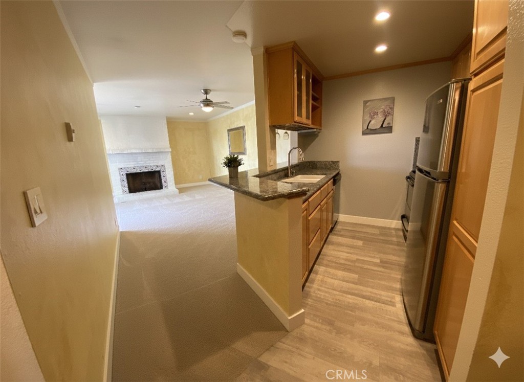 Brand new carpet!! This Bright & airy condo sits just above the Redondo Pier. Enjoy the sound of the surf, the balmy ocean breezes, barking seals; spectecular sunsets; excellent restaurants, shopping and entertainment nearby. Move-in ready, spacious living room, nice-sized bedroom w/walk-in closet. One of the best views in the complex of this 3rd-floor unit. Kitchen and bath have been tastefully remodeled. Living room and bedroom open to the deck, and there is a large walk-in closet. Two assigned tandem parking spaces (#249) are close to the elevator in the 650 building. Water and trash are included in the rent. Refrigerator will be included without warranty. No one above you, just the ocean breezes and playful seals while enjoying coffee on the delightful balcony!
Enjoy beach living in this ocean view at The Village, a gated complex with resort-style amenities including two pools with jacuzzis, BBQ area, and fitness center all overlooking the ocean. EV charging stations are located in the secured guest parking area for use by residents. Laundry is at the garage level. Beaches, water sports, marina, restaurants, bike path, summer concerts, and pier are all steps away!