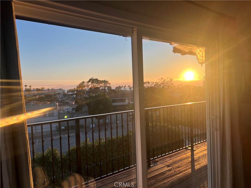 ocean view from master bed