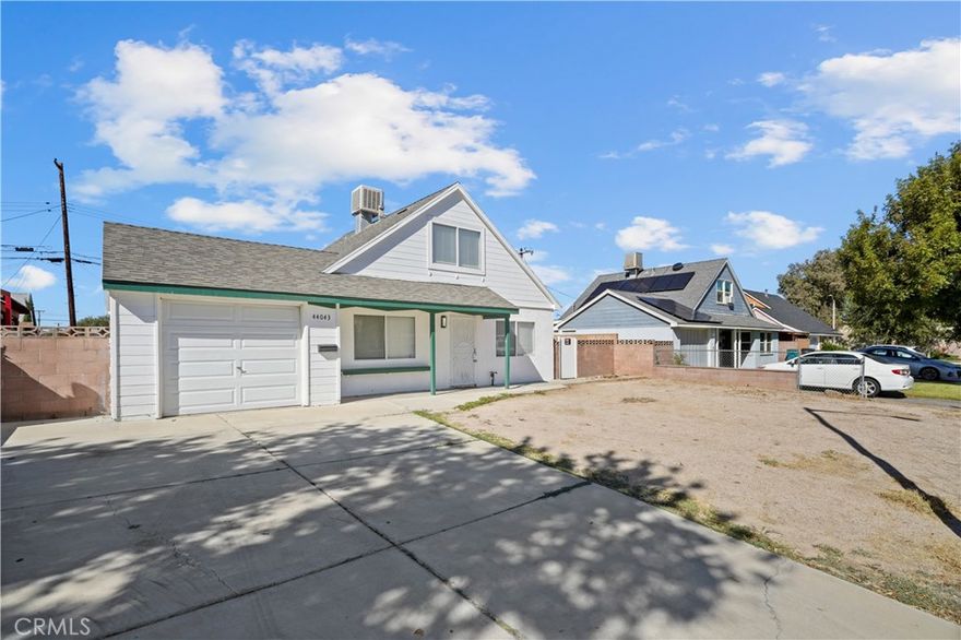 Welcome to our charming single-story home nestled in a quiet Lancaster neighborhood. This well-maintained property offers a spacious and functional layout, perfect for comfortable living and entertaining. Step inside to find a bright and inviting living area with plenty of natural light. The kitchen features ample cabinetry, generous counter space, and direct access to the dining area—making family meals and gatherings a breeze. The bedrooms are generously sized, providing a cozy retreat for every member of the household. Enjoy the expansive backyard with endless possibilities—create your dream garden, add a play area, or design the ultimate outdoor entertaining space. A covered patio makes it easy to relax and enjoy California evenings. Additional highlights include attached garage, upgraded flooring, fresh paint, new HVAC, etc. Conveniently located near schools, shopping, dining, and commuter-friendly freeways, this home is the perfect blend of comfort and accessibility. Don’t miss your chance to make this Lancaster gem your own—schedule a showing today! This home is available for purchase as well with Owner Financing and Lease to Own Option Terms. If interested, please contact listing agent!