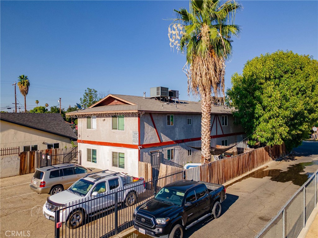 A large fourplex built in 1988, featuring (4) 3bd/1ba units. All units have been updated within the past five years with modern laminate flooring and smooth skim-coated, freshly painted walls.Two units also feature granite kitchen countertops for added appeal.The property is fully occupied and currently generates $5,360 per month in gross rental income.Rents range from $1,300 to $1,400 per unit, with upside potential to reach $1,500/month.Exterior improvements include newly replaced staircases and handrails on both the front and rear of the building, boosting both safety and curb appeal.The two ground-level units enjoy private, fenced yards with upgraded security gates with keypad access. A security gate has also been installed at the rear of the property, where tenants enjoy gated parking,two designated spaces per unit.This asset offers strong in-place cash flow and potential for increased income, making it a smart addition to any investor's portfolio.
