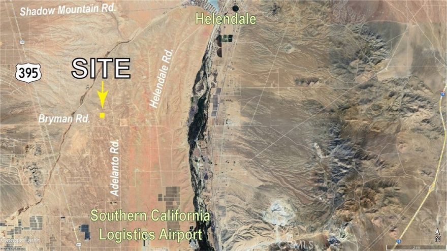 Great investment opportunity towards the future expansion in the City of Adelanto and surrounding

High Desert communities. Property is situated in a great location for desert living, in addition to a

variety of future business opportunities for land use.

Owner is highly motivated. All reasonable offers will be considered. Seller will consider carrying the

loan. Please refer to posted pictures for reference only. All information deemed reliable but not

guaranteed. Buyer to do their own due diligence and perform inspections and investigations

regarding, but not limited to, the usage of the land and city ordinances.