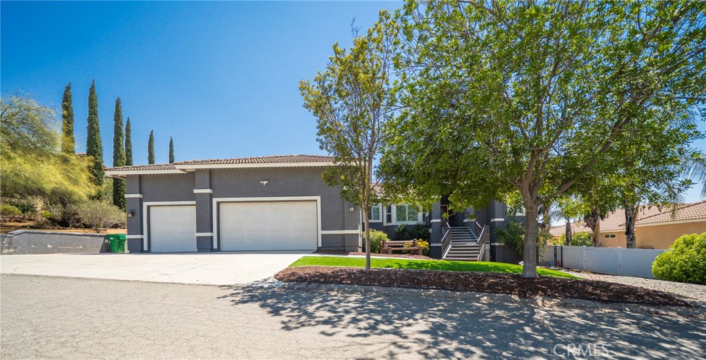 Welcome to Dove Canyon Dr! This beautifully upgraded 4-bedroom, 2.5-bath SINGLE-STORY residence offers a generous nearly 3,000 sq ft of spacious and open-concept lay-out on a big & private lot with no neighors behind you. Built in 2004 and located in a peaceful neighborhood, this home also features a rare 3-car attached garage—perfect for extra vehicles, storage, or a home workshop. Equipped with solar panels this is the summer home you have been waiting for.
Step inside to an inviting open floor plan with high ceilings, formal living and dining areas, and a large family room centered around a cozy fireplace, ideal for relaxing evenings or entertaining guests. The kitchen boasts ample cabinet space, a center island, and a breakfast nook that flows seamlessly into the main living space.
The expansive master suite sit on the opposite side of the home for complete privacy, featuring a walk-in closet and an ensuite bathroom with dual sinks, a soaking tub, and a separate shower. 3 additional bedrooms offer versatility for family, guests, a home office, or creative space.
Step outside and enjoy your private backyard retreat—complete patio cover and deck area that wraps around from side to side, a refreshing above-ground pool, perfect for sunny California days. With plenty of room to customize or expand, this outdoor space is ready for your personal touch. Exit to backyard from living room and family room.
Don’t miss this rare find—schedule your private showing today and experience the comfort, space, and lifestyle this home has to offer!