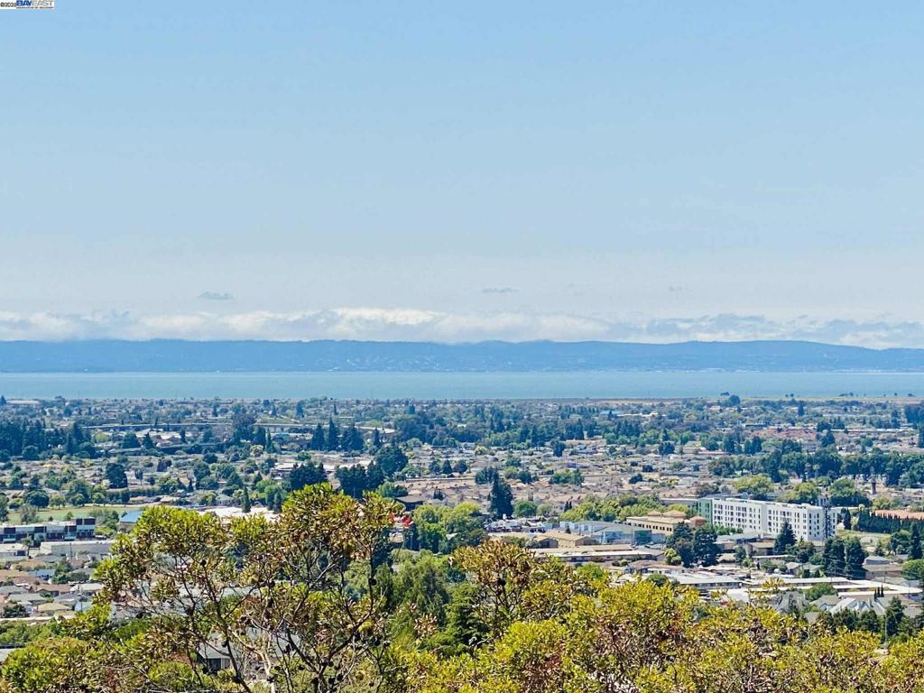 OPEN SUN 9/21, 2-4pm !!! Experience AMAZING VIEWS with a light-filled TWO BEDROOM, TWO FULL BATH condo that puts sky-high CITY VIEWS front and center! This dazzling home offers sunny spaces and a sweeping, OVERSIZED BALCONY perfect for morning coffee or sunset gatherings to watch over the sparkling BAY VIEWS. Enjoy the freedom of single-level living—NO STAIRS TO ENTRY, just easy access for all your daily adventures. The open kitchen features stainless steel appliances and a welcoming breakfast bar ideal for friends and family. Cozy up next to the inviting fireplace in a spacious living room designed for relaxation and entertaining. Easy to maintain wood laminate floors and convenient IN UNIT LAUNDRY—washer and dryer included! LOTS OF CLOSET SPACE and DUAL PANE WINDOWS. Move in and start living w/one covered assigned parking spot, a private fitness center, and water and trash services covered. The COVETED CASTRO VALLEY SCHOOL DISTRICT is your gateway to top-rated education, and world-class commuting puts Oakland, San Francisco, and the BART just minutes away. With interest rates down, the chance to own this radiant retreat won’t last—make your move and elevate your everyday!