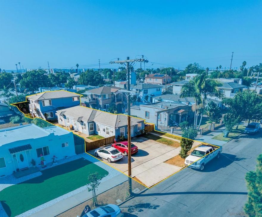 Located just east of Interstate 5 in Chula Vista, the 120 Madison Avenue Apartments present a compelling five-unit investment opportunity in one of San Diego County’s fastest-growing cities. Built in 1956, the property consists of three 1-bedroom/1-bathroom units and two 2-bedroom/1-bathroom units, situated on a 6,330 square foot lot. The property offers off-street parking and the potential to create private yard spaces, enhancing both functionality and tenant appeal. Each unit is equipped with an individual hot water heater, and the classic mid-century construction features pitched roofs and efficient, functional floor plans that have proven timeless for renters. With current rents positioned below market, investors have an immediate opportunity to add value through renovations and capitalize on strong rental upside.  Chula Vista has grown into San Diego County’s second-largest city, now home to more than 260,000 residents. Ideally located close to schools, just seven miles from the U.S.–Mexico border, and approximately nine miles from Downtown San Diego, the community offers cultural vibrancy, economic growth, and consistent rental demand. Combining strong fundamentals, strategic location, and clear value-add potential, 120 Madison Avenue Apartments represents a well-positioned multifamily investment for both income and long-term appreciation.  With Accepted Offer