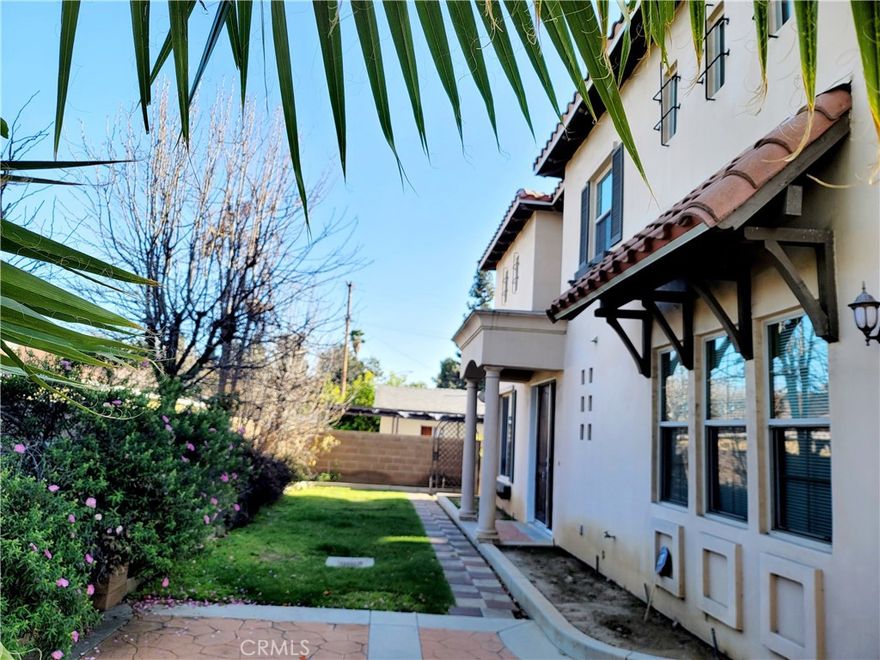 This delight of this 2008 built PUD is now available in a San Gabriel gated community; find comfort and simple luxuries in this bright and quiet two-story single family residence. A formal double-door entry opens up to the gorgeous view of a half-spiral staircase with high ceilings. Enter to find a living room connected to the formal dining room, and just up the center hallway are the kitchen and family rooms on either side. The first level is wood floor and from the stairs up is carpet. One downstairs bedroom and full bathroom is on the other side of the living room. Upstairs, you can find the spacious master suites, a very general loft, as well as secondary bedroom and the full bathroom next to it. Master bedroom has full master bathroom, walk-in closet, French double glass doors that lead to a large balcony, perfect for relaxing. Attached two car garage and exterior parking. Ample space around the house with enclosed private backyard. Close to highway, restaurants and all kinds shopping areas.