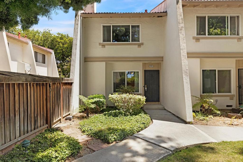 SPECTACULAR TOWNHOME STYLE CONDOMINIUM END-UNIT* NEW CUSTOM INTERIOR PAINT, SECURITY SCREEN DOOR, NEW PLUSH CARPET/PAD, UPDATED LVP FLOORING* KITCHEN WITH QUARTZ COUNTERTOPS, STAINLESS-STEEL APPLIANCES, FREE-STANDING ELECTRIC RANGE/OVEN, REFRIGERATOR STAYS* NEW RECESSED LIGHTING, GARDEN WINDOW, BREAKFAST BAR, SPACIOUS DINING AREA* FORMAL LIVING ROOM, LARGE PICTURE WINDOW, GAS FIREPLACE WITH TILE SURROUND* POWDER ROOM WITH SINGLE SINK VANITY, UPSTAIRS FULL BATH WITH DBL SINK QUARTZ VANITY* UPDATED FIXTURES & MIRRORS, TUB/SHOWER COMBINATION, TILE SURROUND, PEACEFUL PRIMARY BEDROOM, LARGE CLOSETS* INDOOR LAUNDRY AREA, STACKABLE WASHER/DRYER INCLUDED* DETACHED 1-CAR GARAGE, PRIVATE PATIO, CONVENIENT LOCATION, CLOSE TO PARKS, SCHOOLS, SHOPPING, BART* EASY ACCESS TO FREEWAYS. DON'T MISS OUT!!