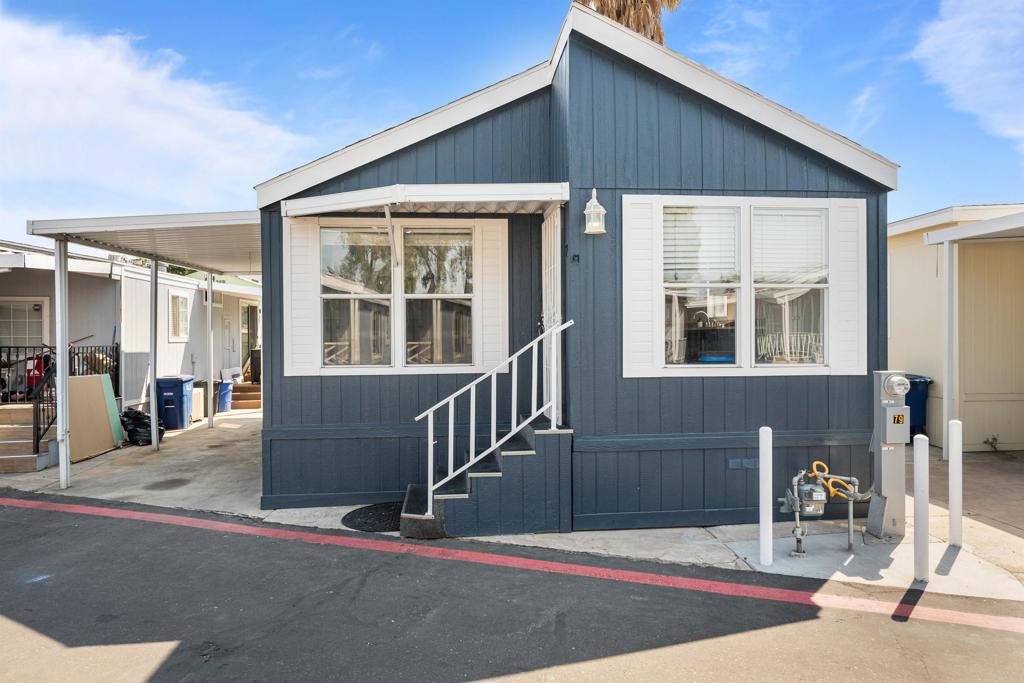 Welcome to your new home in Villa Cajon Mobile Estates, an all-ages community at 255 E Bradley Ave #79. This charming 2-bed, 2-bath mobile home shows pride of ownership with freshly painted interior and exterior, new skirting, and plush new carpet in both bedrooms. The kitchen has been beautifully refreshed with painted cabinets and includes all appliances, plus an in-unit washer and dryer. Outside, you’ll find a handy shed for storage. Community amenities include a sparkling pool, clubhouse, basketball court, visitor parking, and a park within walking distance to this spot. Located near shopping and conveniences, this home is attractively priced well below comparable comps — don’t miss this exceptional value!