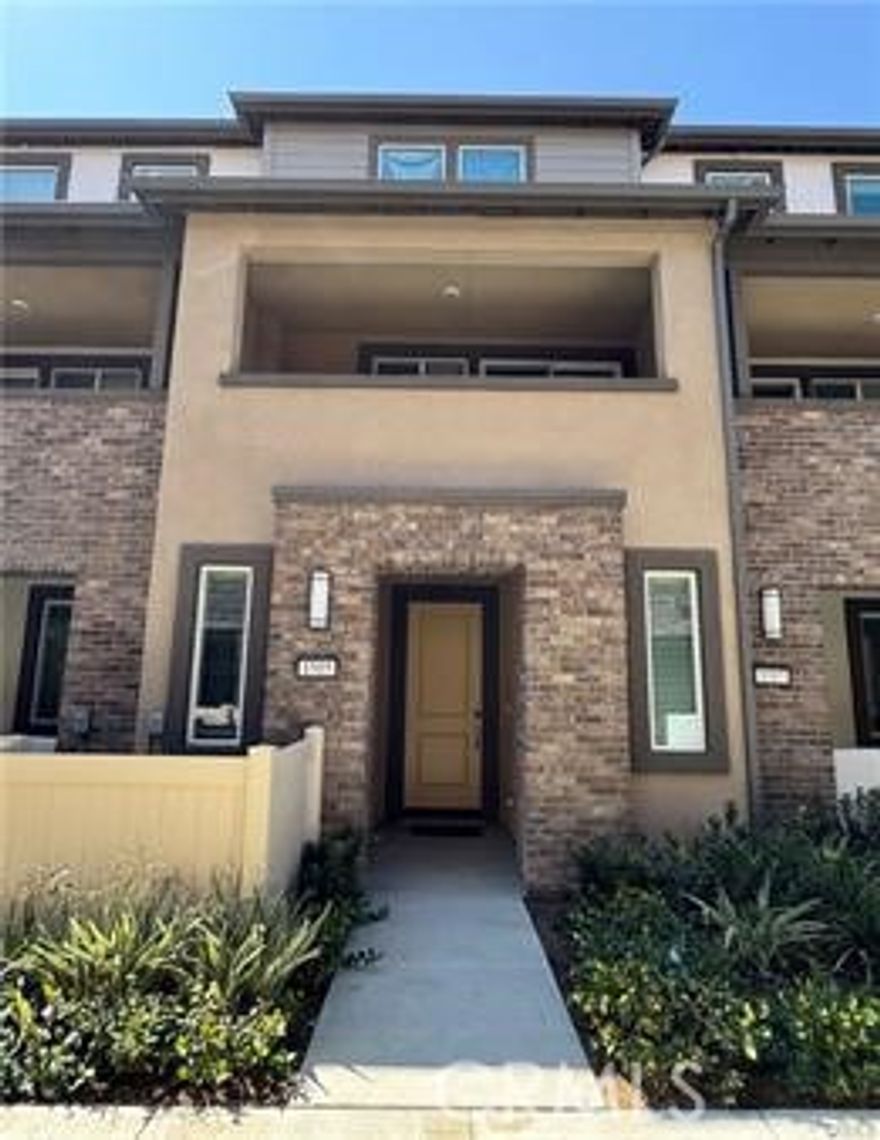 Discover this three-story townhouse built by Meritage Homes, nestled in the vibrant Stratus community of Pomona. This modern residence features 3 spacious bedrooms and 3 full bathrooms, with an inviting open-concept kitchen and a great room that seamlessly extends to a generous second-floor balcony, perfect for relaxing or entertaining. The home also offers a 2-car tandem garage, a fully paid-off 3.24 KW 8-panel solar system, and a washer, dryer, and refrigerator for added convenience.
The community enhances your lifestyle with amenities including a sparkling swimming pool, a recreation area with open turf, and barbecue facilities. Located just south of the 10 freeway and east of N. Dudley St., this townhouse is incredibly convenient, placing you close to schools, colleges, universities, parks, airports, and downtown Los Angeles.